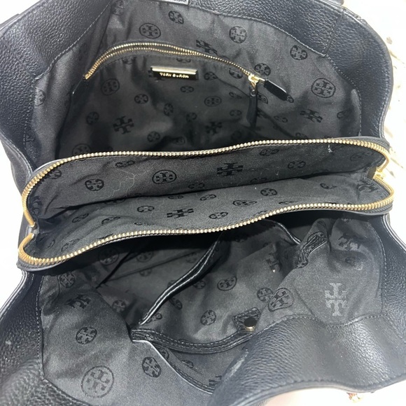 *Tory Burch- Black Tory Burch Large Harper Tote - Picture 10 of 12